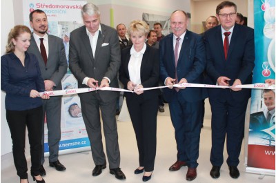 Slavnostní otevření nového hematologicko-transfúzního oddělení v Přerově
