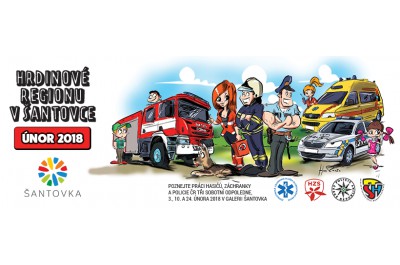 Hrdinové regionu opět v Šantovce – tři soboty s hasiči, záchranáři a policisty