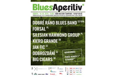 Známe finalisty 19. ročníku soutěže Blues Aperitiv 