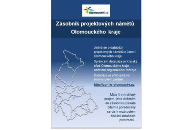 Zásobník projektových námětů Olomouckého kraje