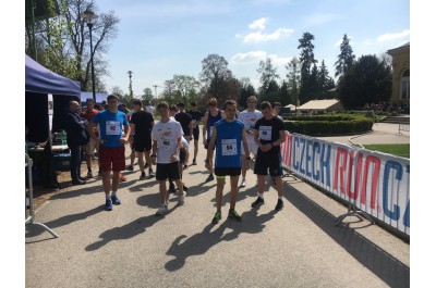 Náměstek Jura odstartoval Juniorský maraton Foto: RunCzech