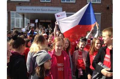 Zpěváci z Hané okouzlili porotu v Belgii Foto: ZUŠ Campanella Olomouc