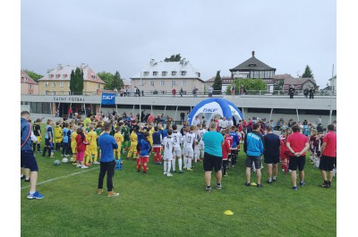Malí fotbalisté z Dubu nad Moravou budou reprezentovat kraj ve Švédsku