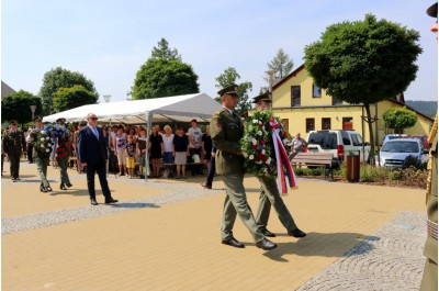 Zástupci kraje uctili památku vypálené obce