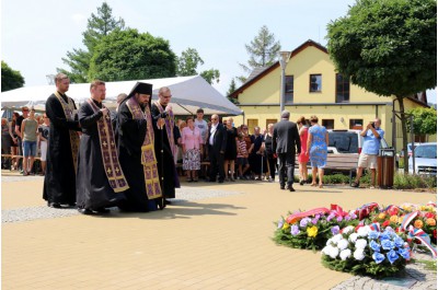 Zástupci kraje uctili památku vypálené obce