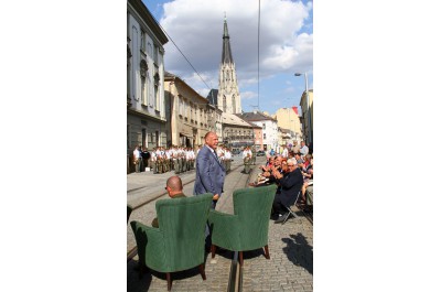 Pavel Dostál má v Olomouci pamětní desku. Odhalena byla v den výročí srpnové okupace