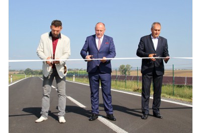 Do Prostějova vede nová silnice. Zařídil ji kraj