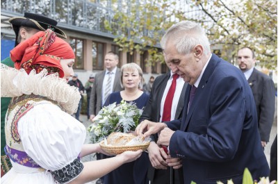 Prezident navštíví Hanou i nejvyšší horu Moravy     Archivní fotografie