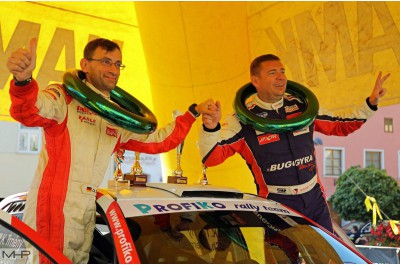 Jubilejní X. ročník Rally Jeseníky ovládl favorit Odložilík