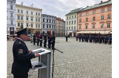 Dobrovolní hasiči oslavili výročí samostatného státu