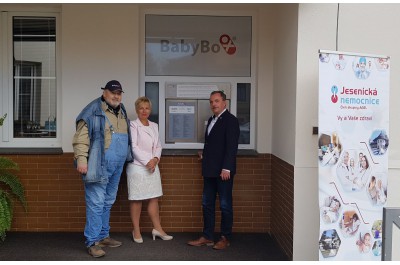 Jesenická nemocnice má nový babybox