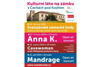 Kulturní léto na zámku v Čechách pod Kosířem