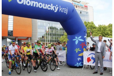 Největší cyklistická akce odstartovala před Olomouckým krajem