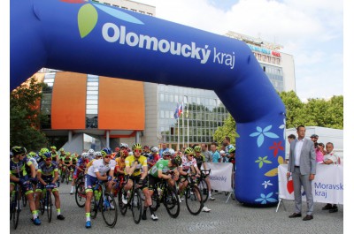 Největší cyklistická akce odstartovala před Olomouckým krajem