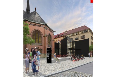 Červený kostel změní vše. Kromě barvy      Vizualizace: atelier-r