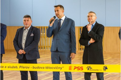 Díky investici kraje prokoukla další tělocvična