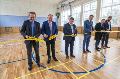 Díky investici kraje prokoukla další tělocvična
