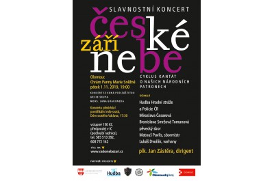České nebe září