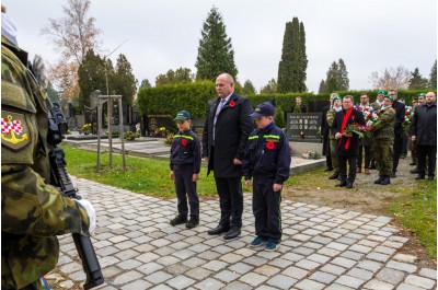 Hejtman Ladislav Okleštěk se setkal s válečnými veterány