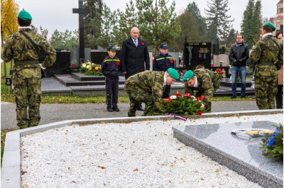 Hejtman Ladislav Okleštěk se setkal s válečnými veterány