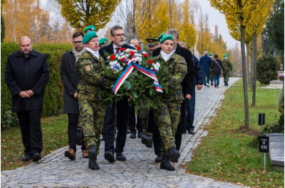 Hejtman Ladislav Okleštěk se setkal s válečnými veterány