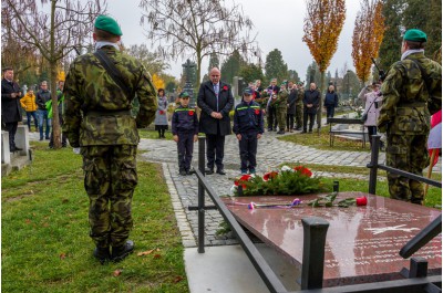 Hejtman Ladislav Okleštěk se setkal s válečnými veterány