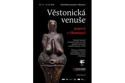 Věstonická venuše ve Vlastivědném muzeu v Olomouci