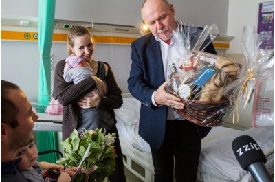 Prvním dítětem roku je Kristýna z Prostějovska