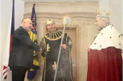 Na úřad zavítali králové. Hejtmanství mělo vzácnou návštěvu 