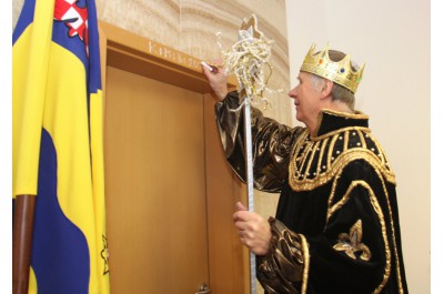 Na úřad zavítali králové. Hejtmanství mělo vzácnou návštěvu 