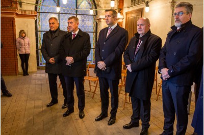 Návštěva premiéra v kraji měla dvě velká témata – zdravotnictví a dopravní stavby