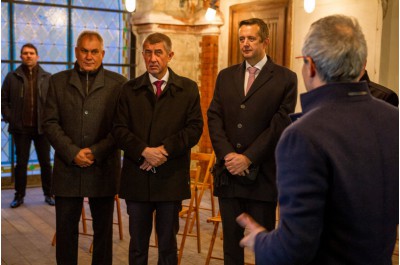 Návštěva premiéra v kraji měla dvě velká témata – zdravotnictví a dopravní stavby