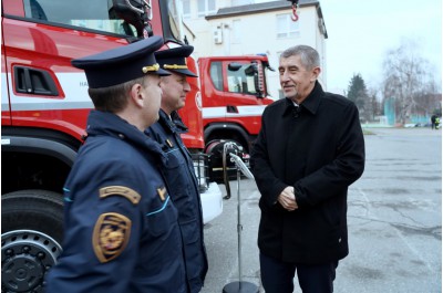 Vánoce v lednu? Pro hasiče ano