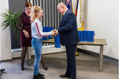 Hejtman přijal medailisty. Příští rok bude olympiáda u nás 
