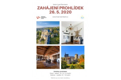 Zahájení prohlídek na hradě Šternberk