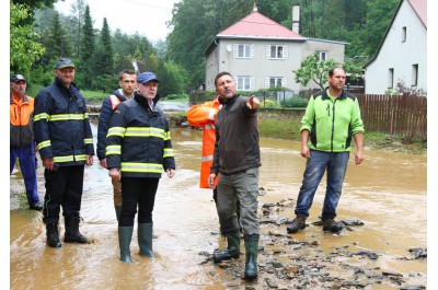 Zaplavené obce v tom nenecháme. Kraj vyzývá k pomoci a chystá vyhlášení sbírky