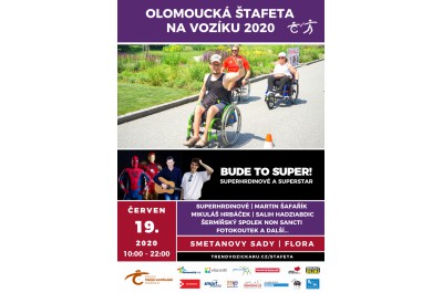 Olomoucká štafeta na vozíku 2020