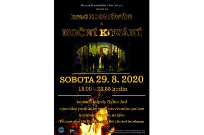 Noční kování na hradě Helfštýn