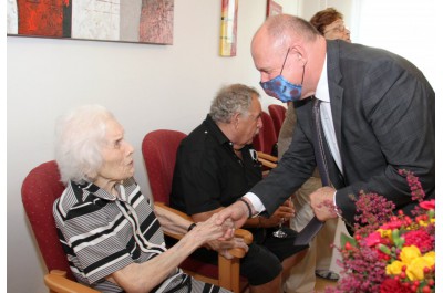 102letá babička slavila narozeniny v Pohodě