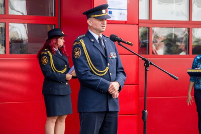 Hasiči slavnostně otevřeli sídlo územního odboru a stanici v Přerově