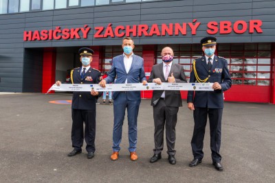 Hasiči slavnostně otevřeli sídlo územního odboru a stanici v Přerově