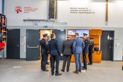 Hasiči slavnostně otevřeli sídlo územního odboru a stanici v Přerově
