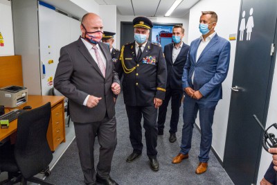 Hasiči slavnostně otevřeli sídlo územního odboru a stanici v Přerově