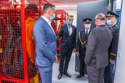 Hasiči slavnostně otevřeli sídlo územního odboru a stanici v Přerově