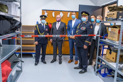 Hasiči slavnostně otevřeli sídlo územního odboru a stanici v Přerově