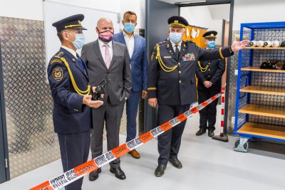 Hasiči slavnostně otevřeli sídlo územního odboru a stanici v Přerově
