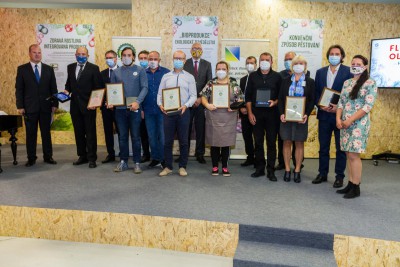 Podzimní etapa Flory Olomouc 2020 a vyhlášení Regionální potraviny roku a výrobku Olomouckého kraje