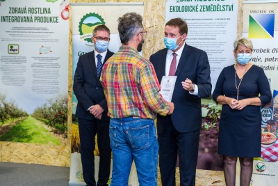 Podzimní etapa Flory Olomouc 2020 a vyhlášení Regionální potraviny roku a výrobku Olomouckého kraje