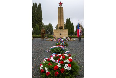 Den válečných veteránů v Olomouci. K pietní vzpomínce se připojil i hejtman Josef Suchánek 