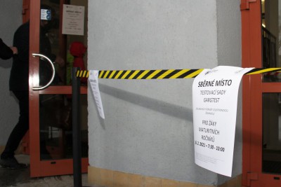 Kraj spouští pilotní projekt testování žáků středních škol